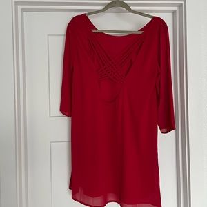 Tobi Red dress, size M, worn once!